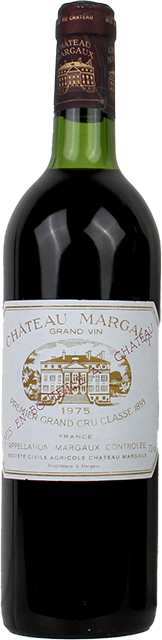 Chateau Margaux, Margaux 1er Grand Cru Classe 1975