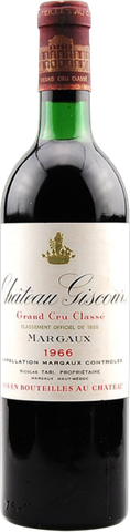 Chateau Giscours, Margaux 3rd Grand Cru Classe 1966