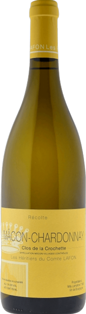 Les Heritiers du Comte Lafon, Clos de La Crochette, Macon Chardonnay 2018