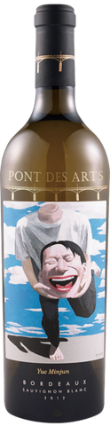 Pont des Arts, Sauvignon blanc, Yue Minjun Label, Bordeaux