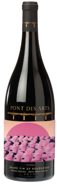 Pont des Arts, Reserve Speciale, Yue Minjun Label, Nuits Saint Georges