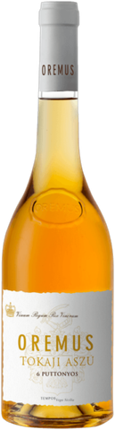 Oremus, Tokaj Aszu 6 Puttonyos (By Vega Sicilia), 50Cl 2008