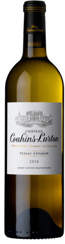 Andre Lurton, Chateau Couhins Lurton, Grand Cru Classe de Graves, Pessac Leognan 2014