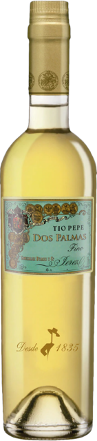 Gonzalez Byass, Fino, Dos Palmas, 8 Years (100% Palomino) 50cl