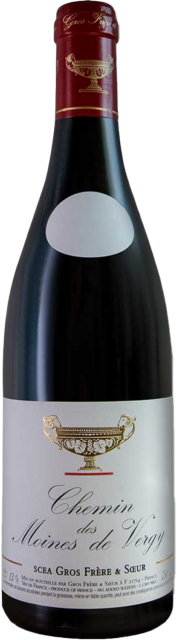 Domaine Gros Frere et Sœur, Chemin des Moines de Vergy, Vin de France 2018