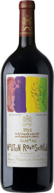 Chateau Mouton Rothschild, Pauillac 1er Grand Cru Classe, Magnum 1.5L 2001