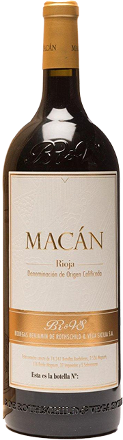 Bodegas Benjamin de Rothschild & Vega Sicilia, Macan, Magnum 1.5L 2019