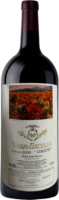 Vega Sicilia, Unico, Ribera del Duero DOC, Double Magnum 3L 2000