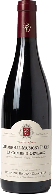 Domaine Bruno Clavelier, Chambolle Musigny 1er Cru, La Combe d'Orveau 2022