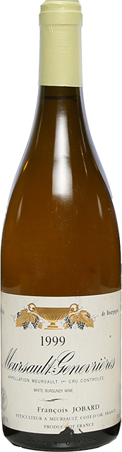 Domaine Francois Jobard, Meursault 1er Cru, Genevrieres 1999