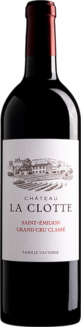 Chateau La Clotte, Saint Emilion Grand Cru Classe 2017