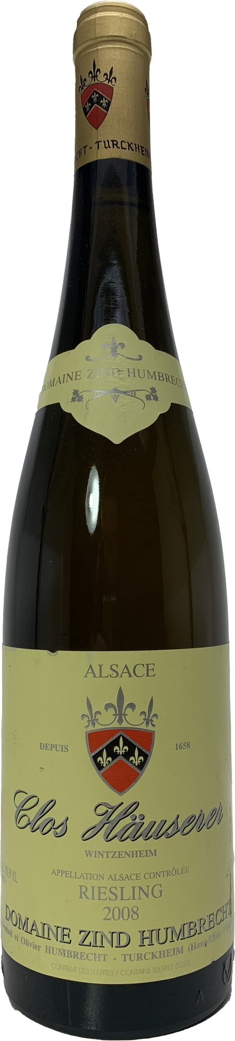 Domaine Zind Humbrecht, Riesling Clos Windsbuhl Hunawihr, Alsace (Monopole) 1996