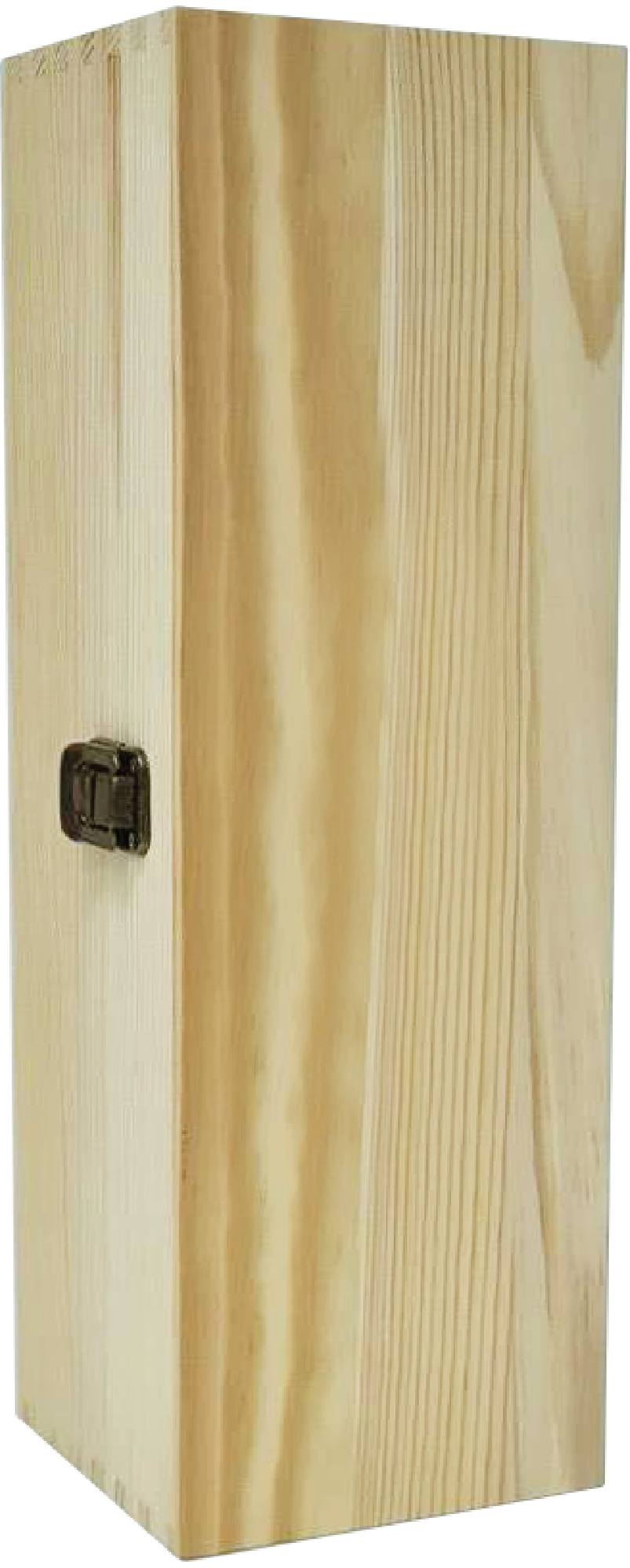 Flip wooden box no logo 1btl