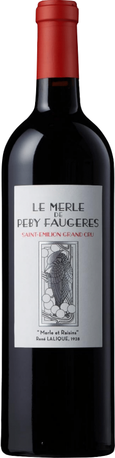 Le Merle de Peby Faugeres, Saint Emilion Grand Cru 2015