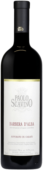 Paolo Scavino, Affinato In Carati, Barbera D’Alba DOC (Single Vineyard)