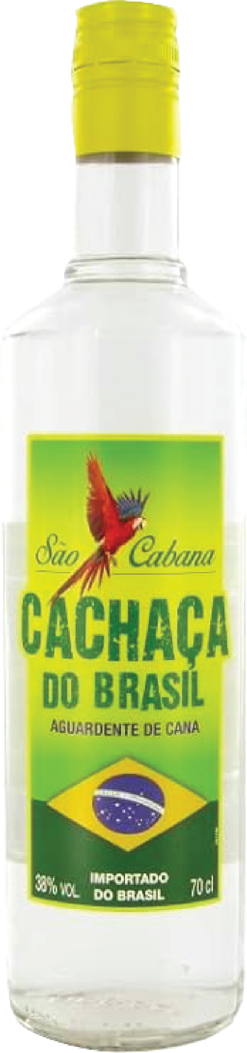SAO CABANA, CACHACA DO BRASIL, 70CL
