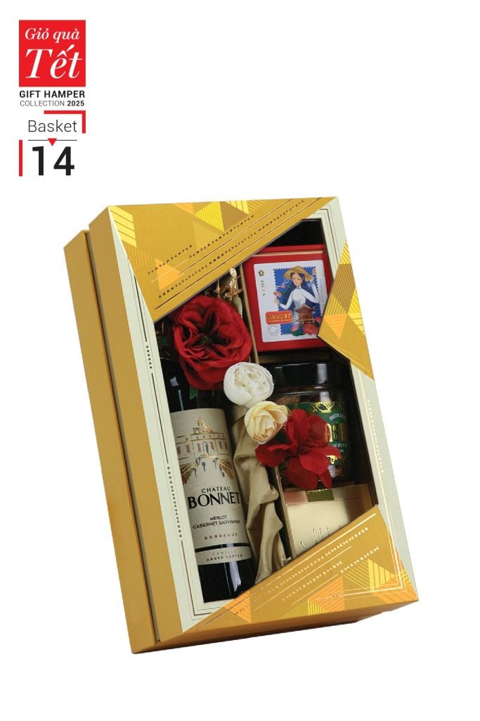 Giỏ quà Tết 2025 - Gift Hamper Basket 14