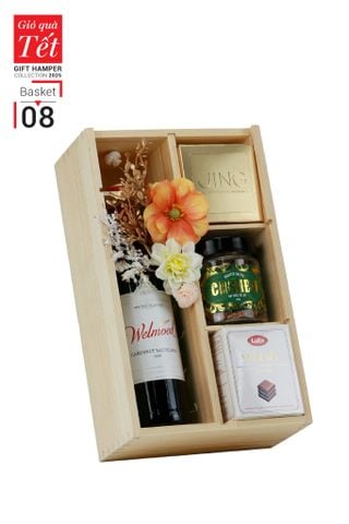 Giỏ quà Tết 2025 - Gift Hamper Basket 08
