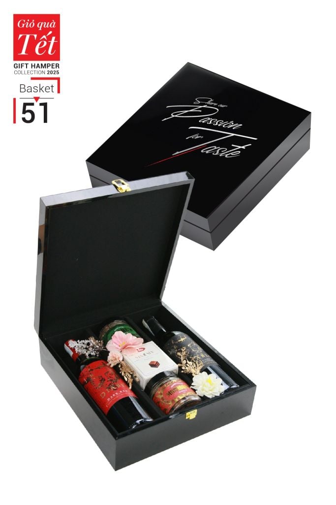 Giỏ quà Tết 2025 - Gift Hamper Basket 51