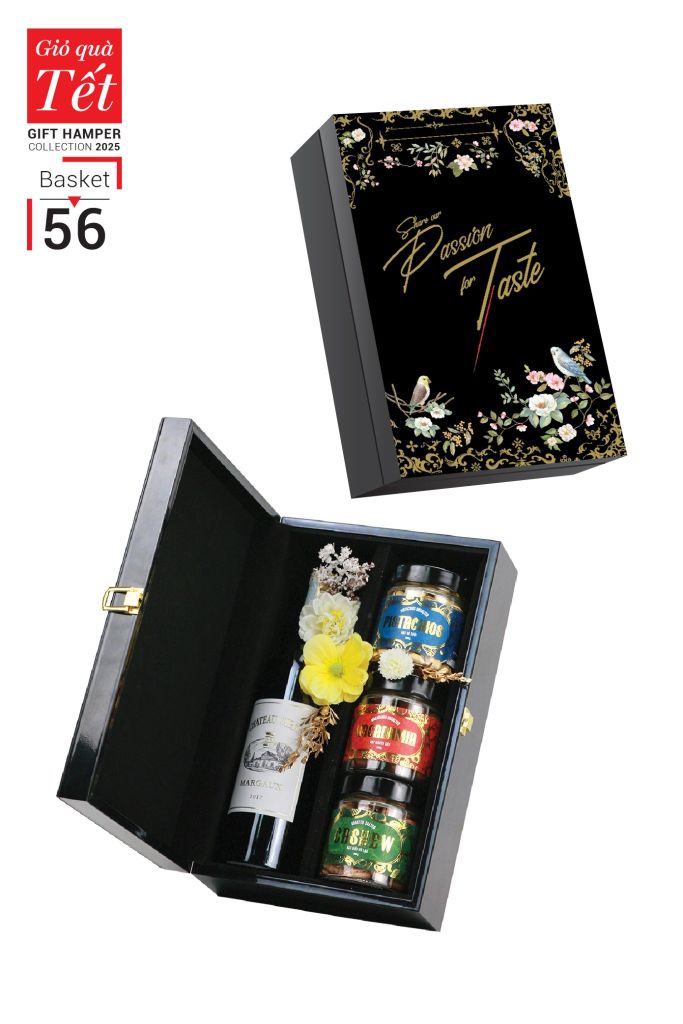 Giỏ quà Tết 2025 - Gift Hamper Basket 56