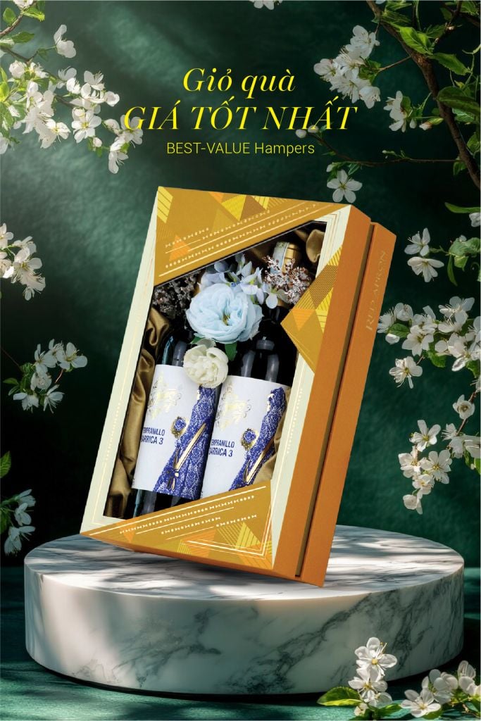 Giỏ quà Tết 2025 - Gift Hamper Basket 05