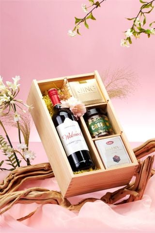 Giỏ quà Tết 2025 - Gift Hamper Basket 08