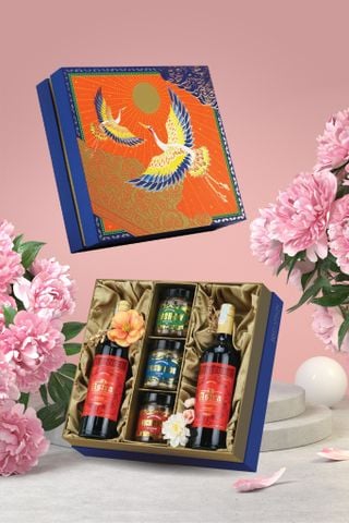 Giỏ quà Tết 2025 - Gift Hamper Basket 12