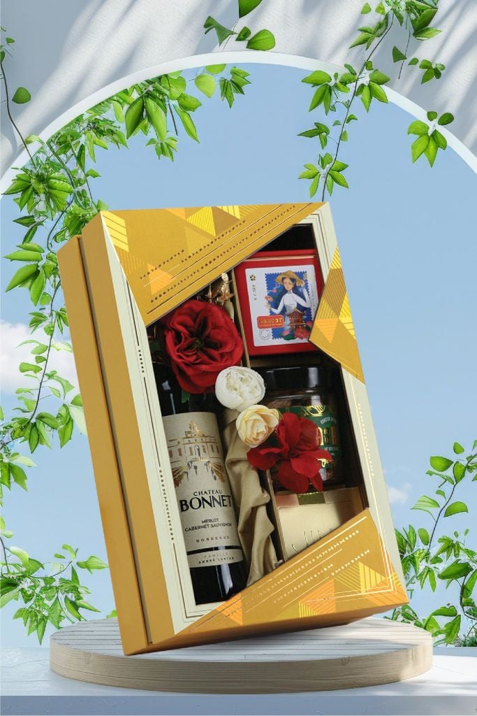 Giỏ quà Tết 2025 - Gift Hamper Basket 14