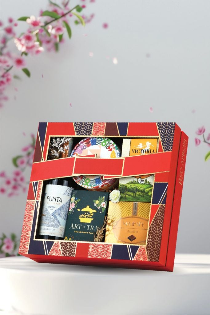 Giỏ quà Tết 2025 - Gift Hamper Basket 18