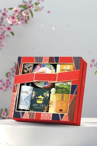 Giỏ quà Tết 2025 - Gift Hamper Basket 18