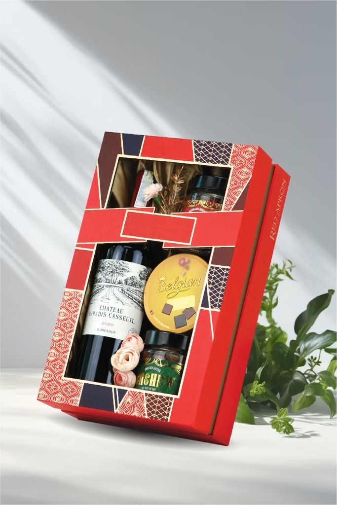 Giỏ quà Tết 2025 - Gift Hamper Basket 30