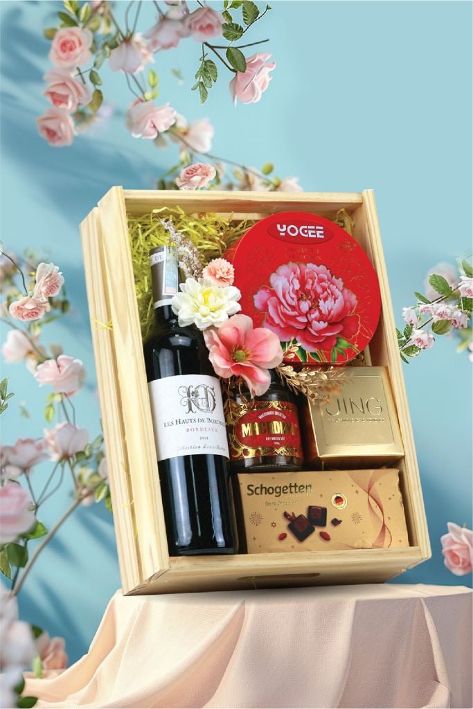 Giỏ quà Tết 2025 - Gift Hamper Basket 25