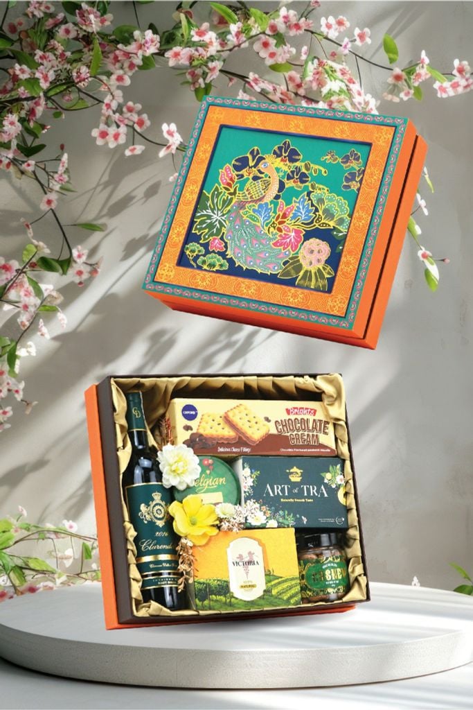Giỏ quà Tết 2025 - Gift Hamper Basket 44