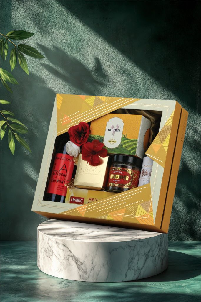 Giỏ quà Tết 2025 - Gift Hamper Basket 46
