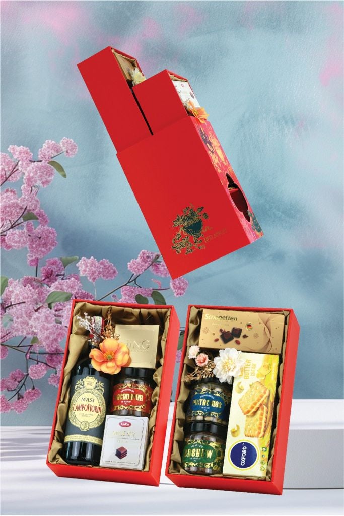 Giỏ quà Tết 2025 - Gift Hamper Basket 47