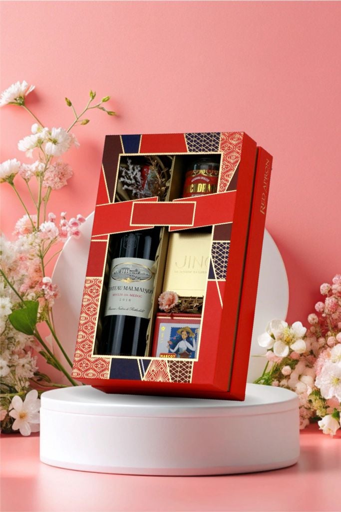 Giỏ quà Tết 2025 - Gift Hamper Basket 48