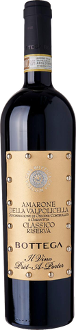 Bottega, Il Vino Pret A Porter, Amarone della Valpolicella Classico Riserva DOCG