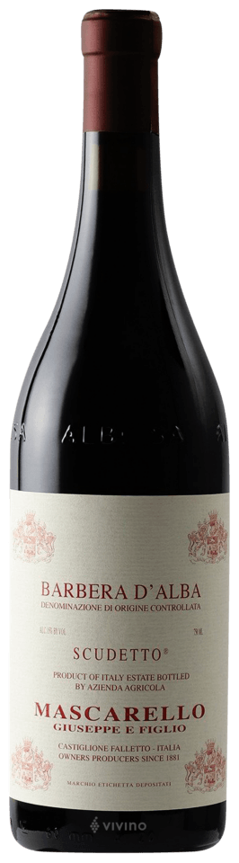 Mascarello Giuseppe e Figlio, Scudetto, Barbera d'Alba DOC 2018