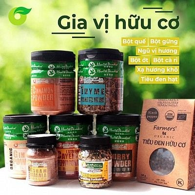  Bột gừng hữu cơ Health Paradise 80gr 