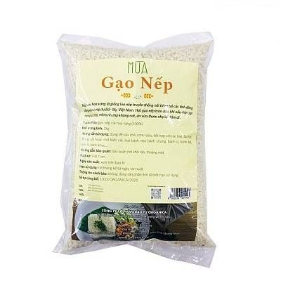  Gạo nếp cái hoa vàng Mùa 1kg 