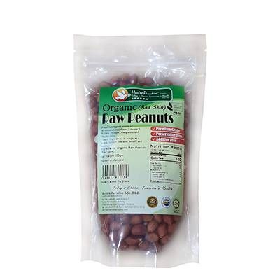  Đậu phộng vỏ đỏ hữu cơ Health Paradise 250g 