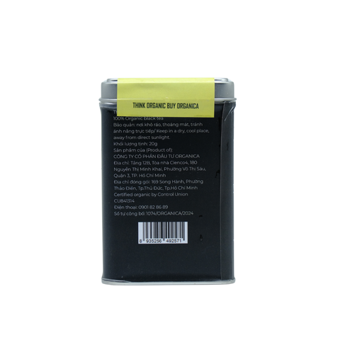  Trà đen hữu cơ Mùa 120gr 