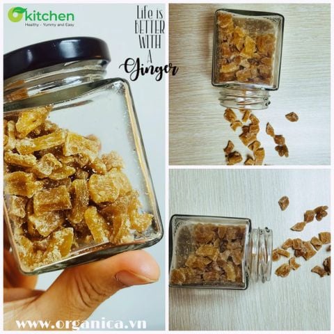  Mứt gừng hạt lựu Mùa 200gr 