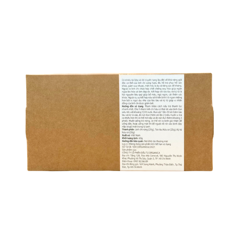  Trà thanh lọc hữu cơ Mùa 60g 