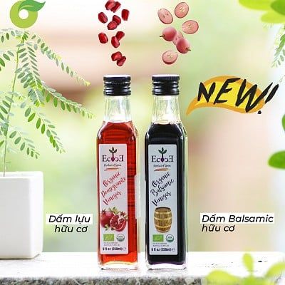  Giấm lựu hữu cơ Ecovinal 250ml 