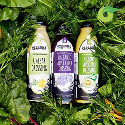  Nước xốt salad hữu cơ kem bơ Ozganics 250ml 