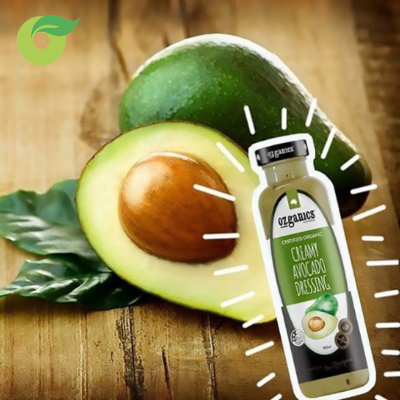  Nước xốt salad hữu cơ kem bơ Ozganics 250ml 