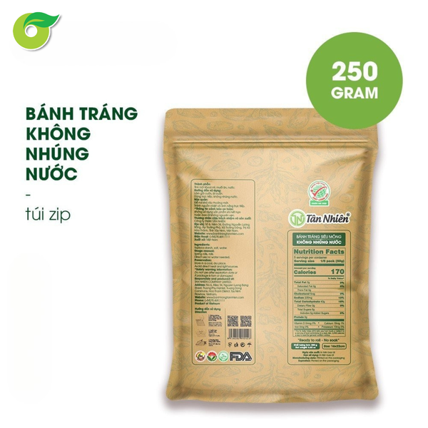  Bánh tráng Tân Nhiên 250gr 