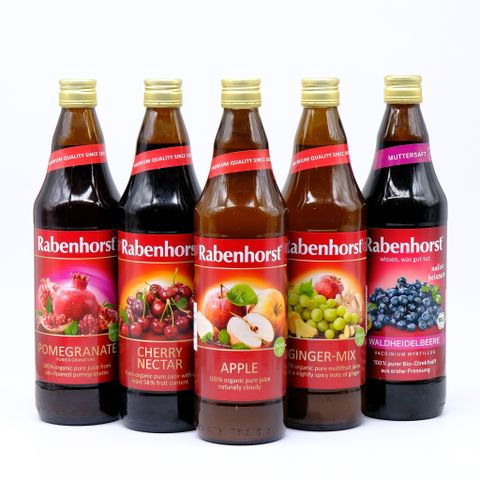  Nước ép hỗn hợp ginger mix hữu cơ Rabenhorst 750ml 