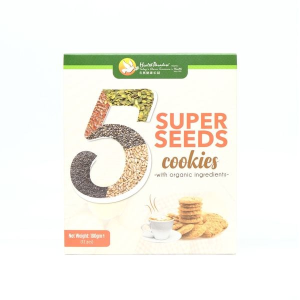  Bánh quy 5 loại hạt Health Paradise 180g 
